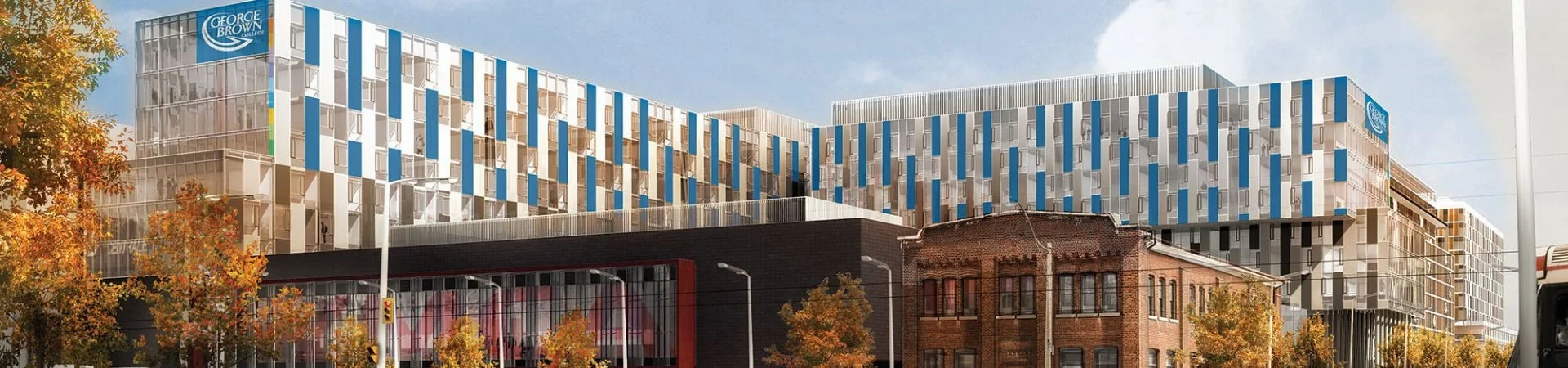 George Brown College landing