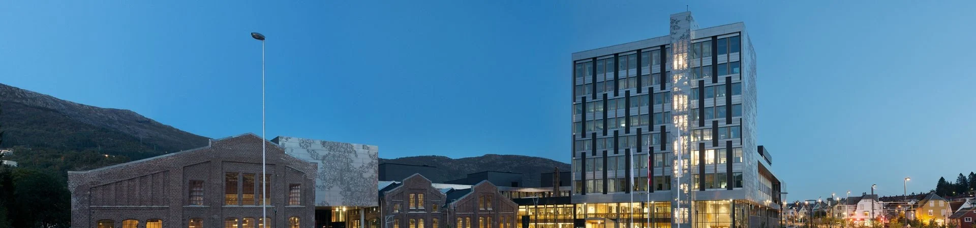 University of Bergen landing