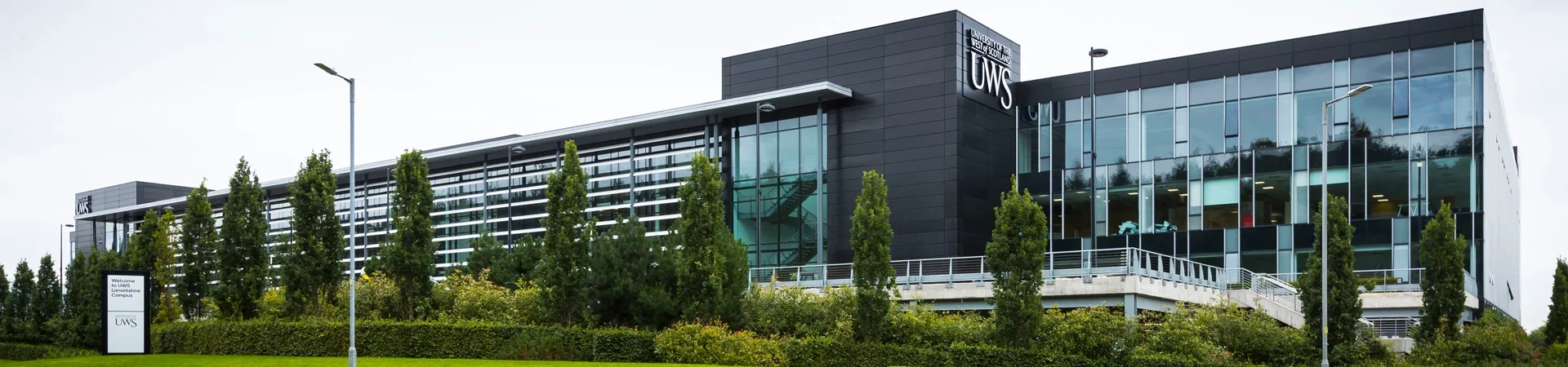 University of the West of Scotland landing page