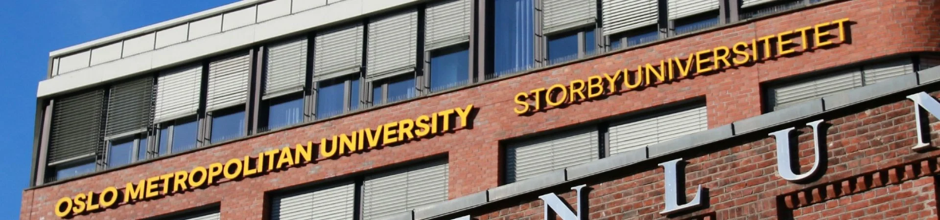 Oslo Metropolitan University landing