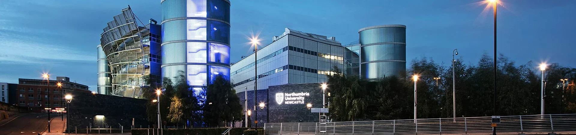 Northumbria University landing page