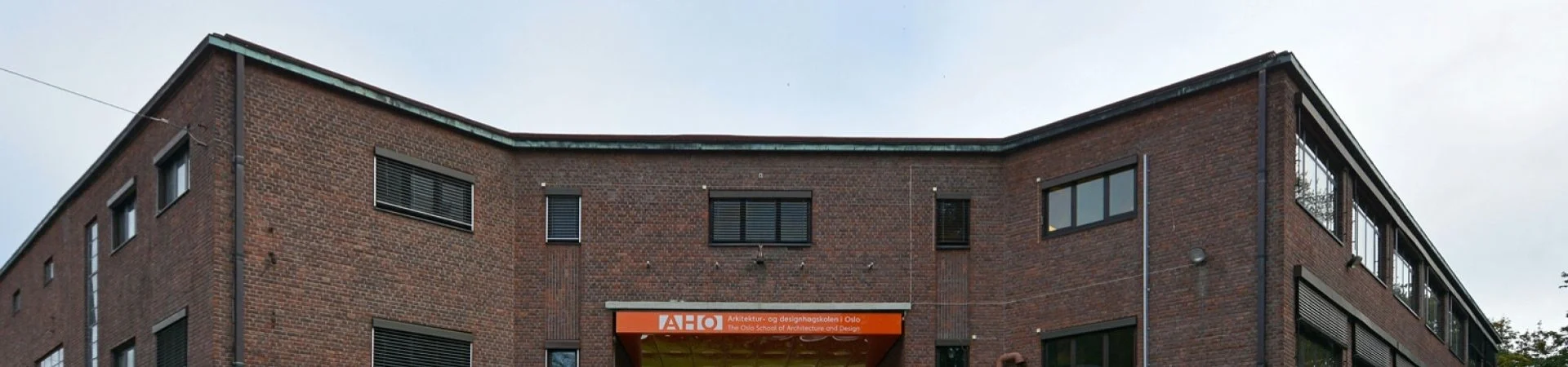 Oslo School of Architecture & Design landing