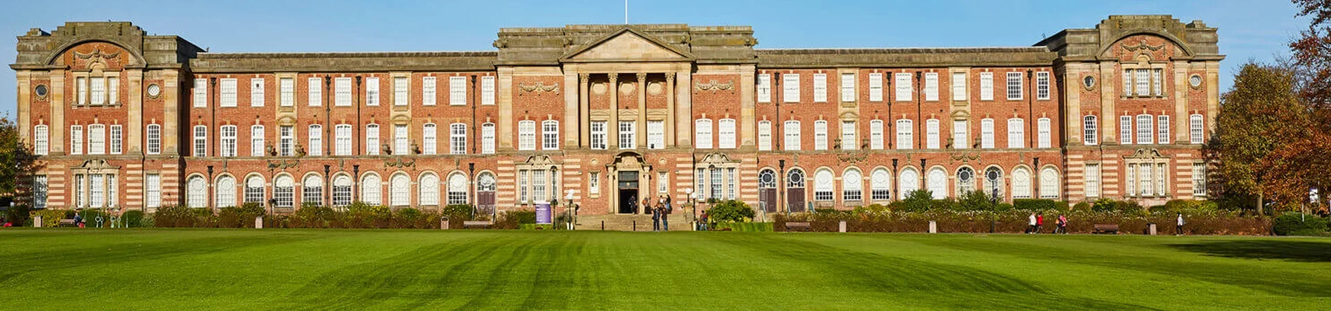 Leeds Beckett University landing page