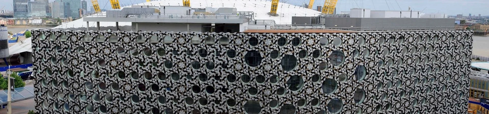 Ravensbourne University London landing