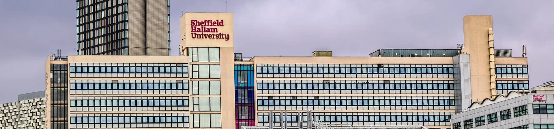 Sheffield Hallam University landing page