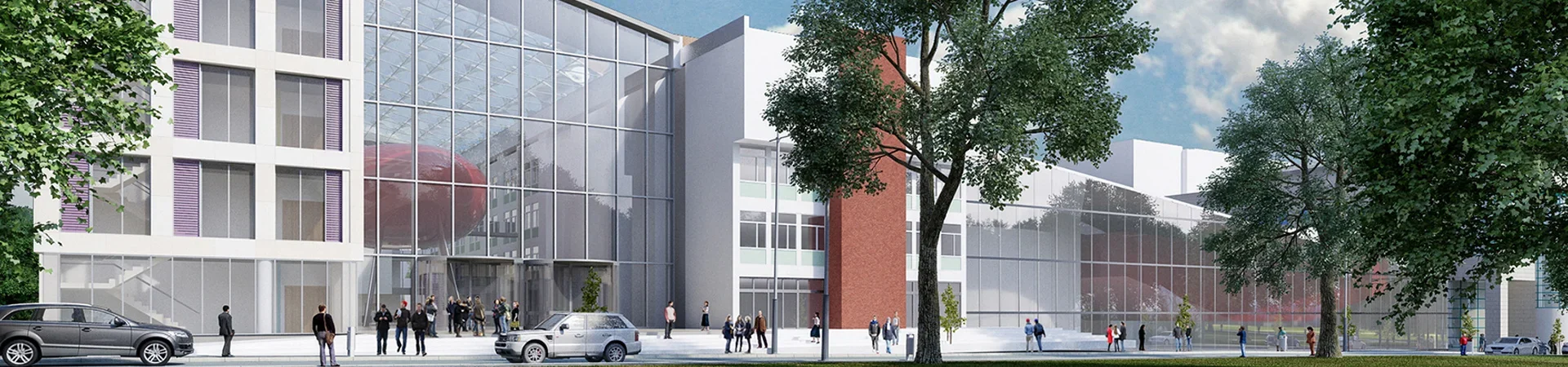 Southampton Solent University landing page