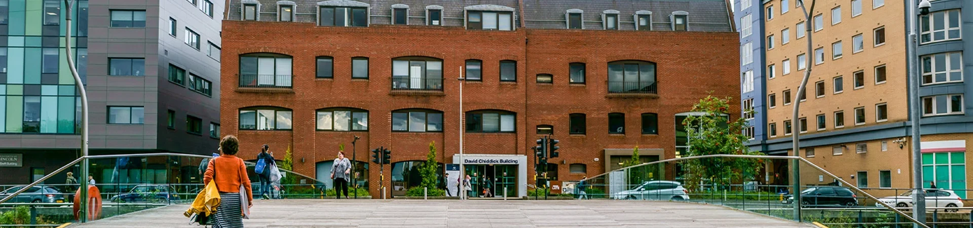 University of Lincoln landing page