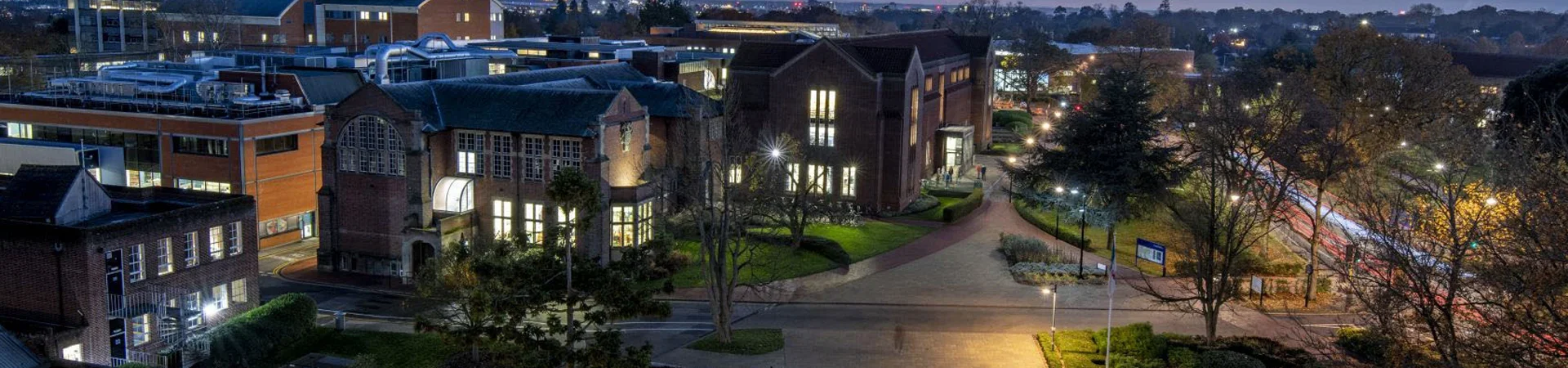 University of Southampton landing page