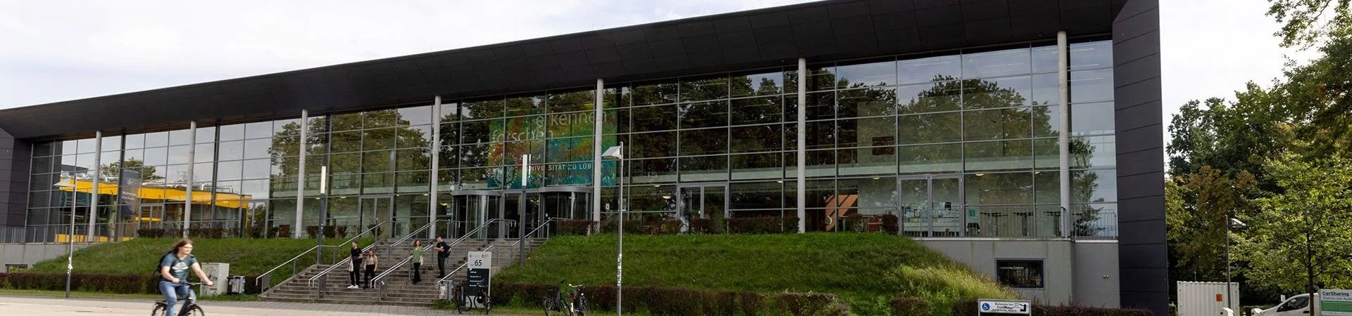 University of Lübeck landing